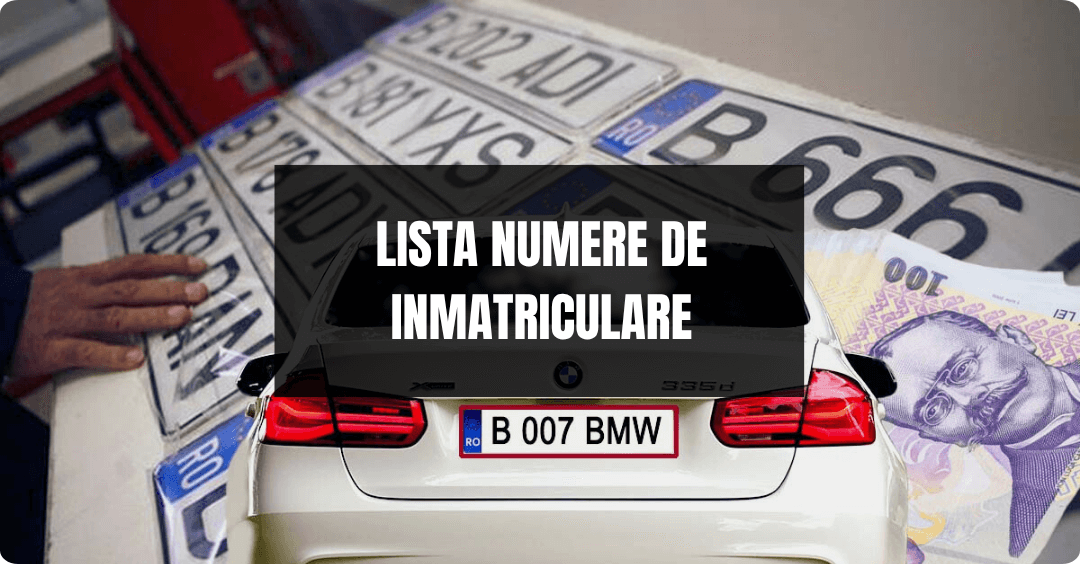 lista numere de inmatriculare disponibile